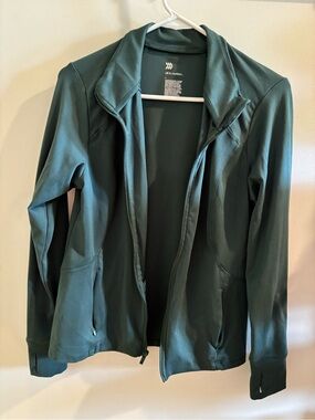 All in Motion Forest Green  Zip Jacket